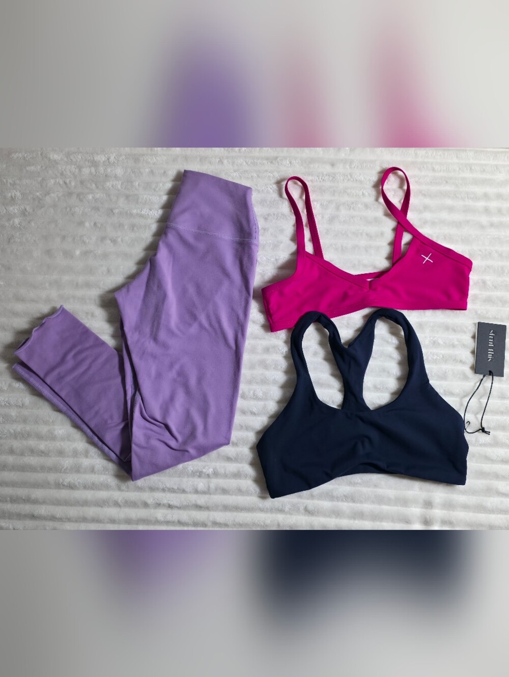 Bundle Small Workout Set, SET ACTIVE x PARKE, Strut This Sports Bra, Boutine LA